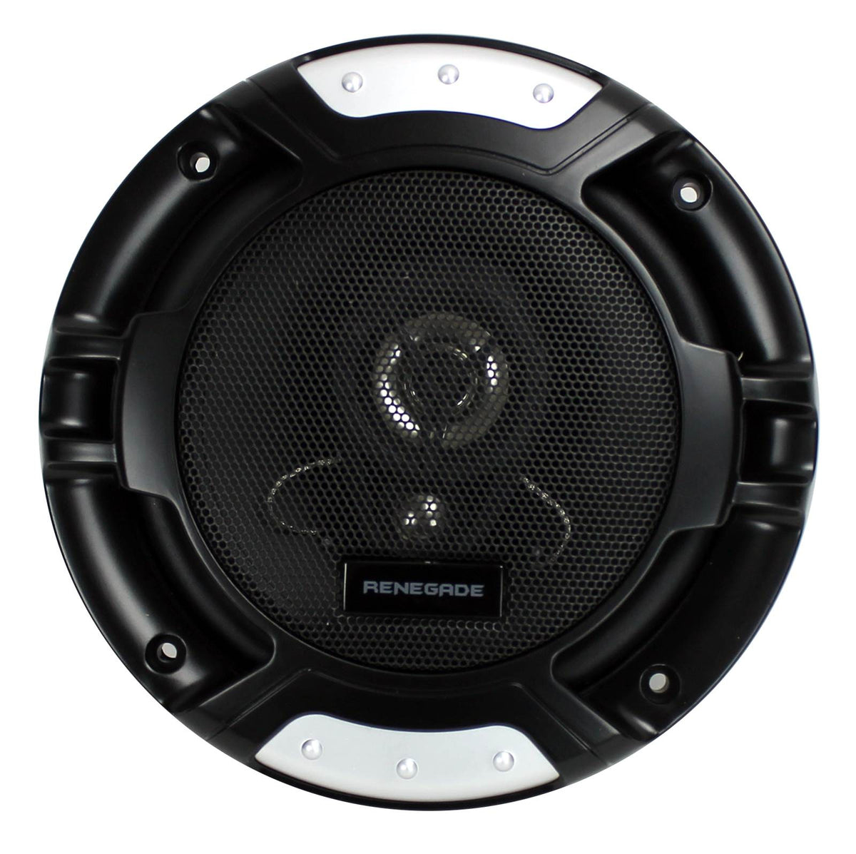 2) Renegade RX42 4" 120 Watt + 2) RX62 6.5" 200 Watt 3-Way Car Audio Speakers