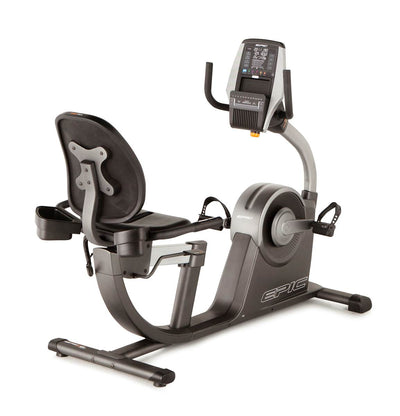 Epic A17R Personal Home Gym Workout Recumbent Exercise Cycle Bike (Open Box)