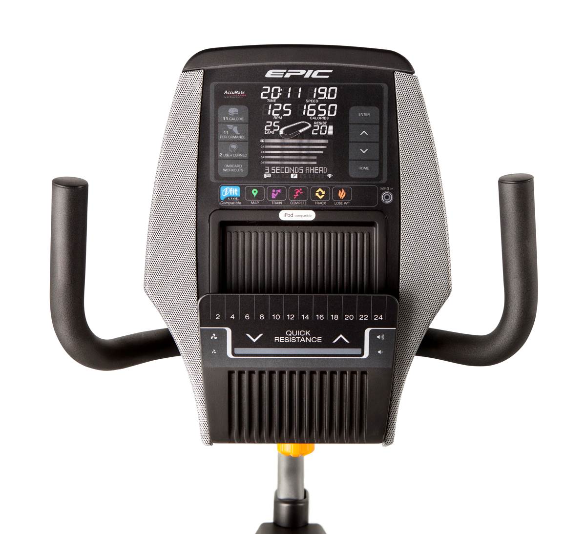 Epic A17R Personal Home Gym Workout Recumbent Exercise Cycle Bike (Open Box)