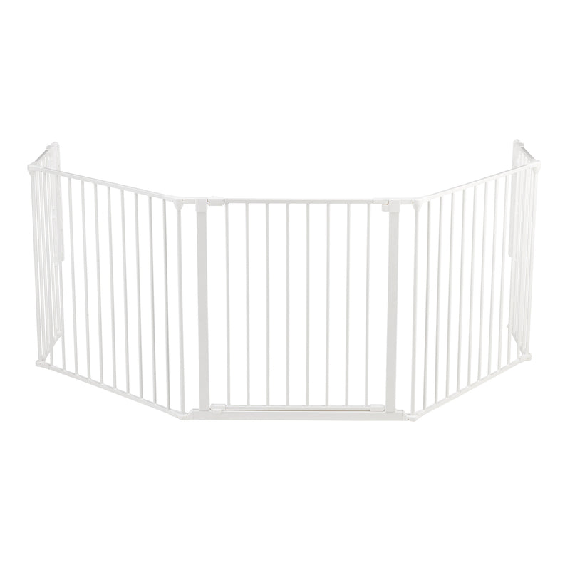 BabyDan 35.4-109.5" XL Size Safety Baby Gate for Fireplace, White (For Parts)