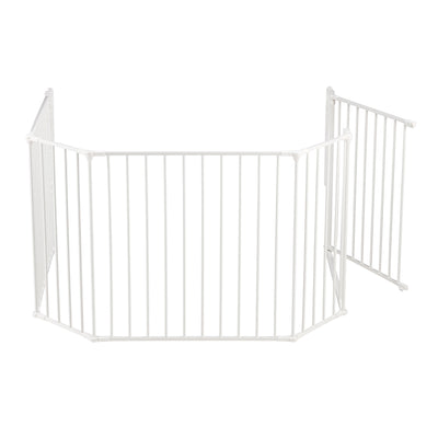 BabyDan 35.4-109.5" XL Size Safety Baby Gate for Fireplace, White (For Parts)