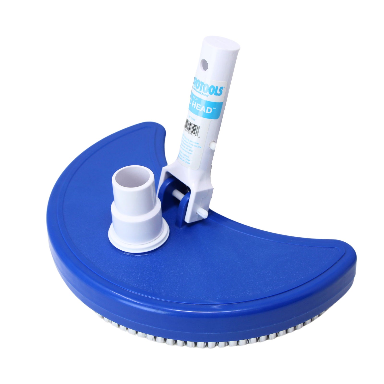 Swimline HydroTools 8110 Weighted Half Moon Pool Spa Maintenance Vacuum Head - VMInnovations