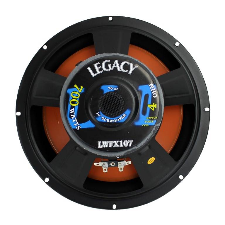 2) NEW Legacy LWFX107 10" 1400W Car Audio Subwoofers Subs Woofers PAIR Stereo