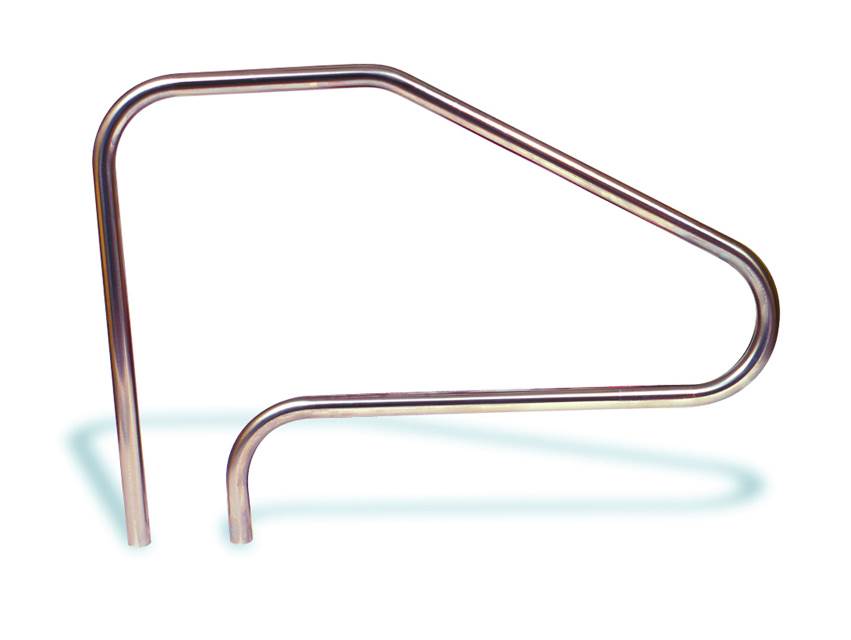 Swimline Hydrotool 87910 In Ground Stainless Steel Swimming Pool Ladder Handrail - VMInnovations