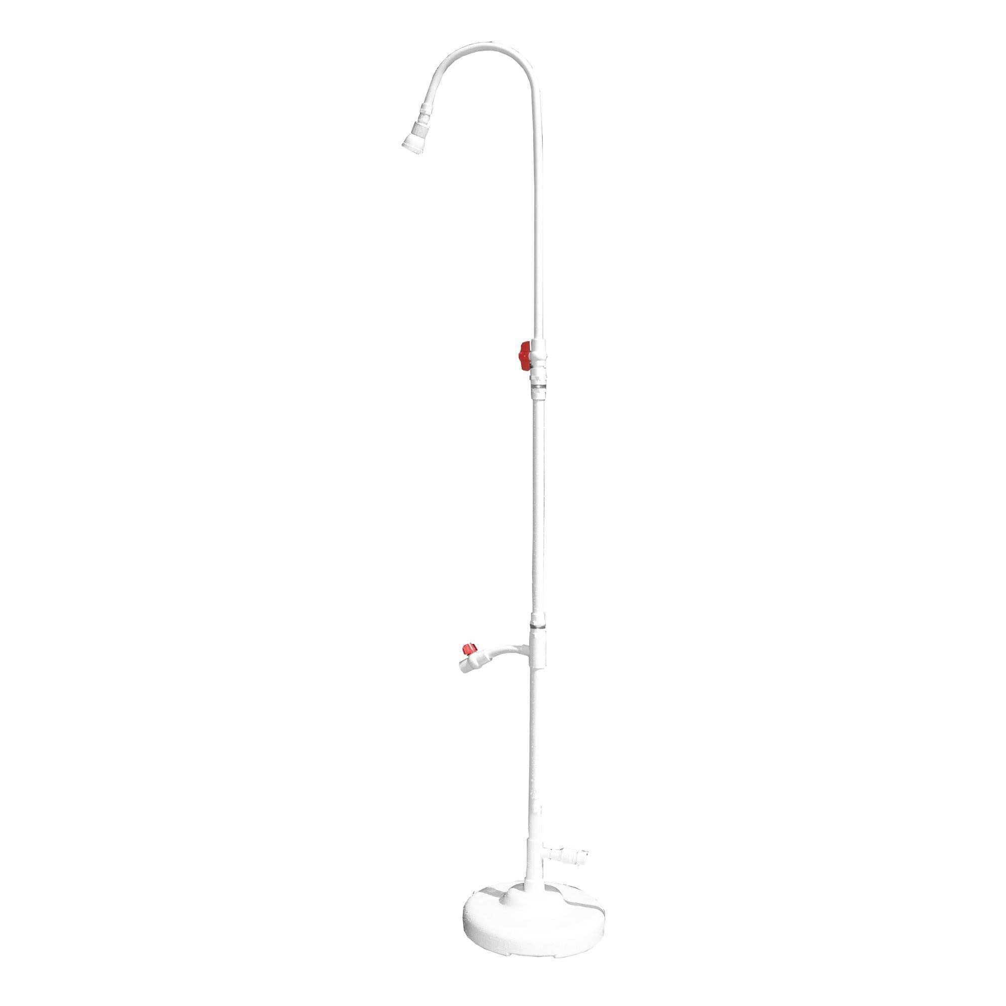 Swimline HydroTools Pool Spa Poolside PVC Hose Hookup Shower Ball Valve(Damaged)
