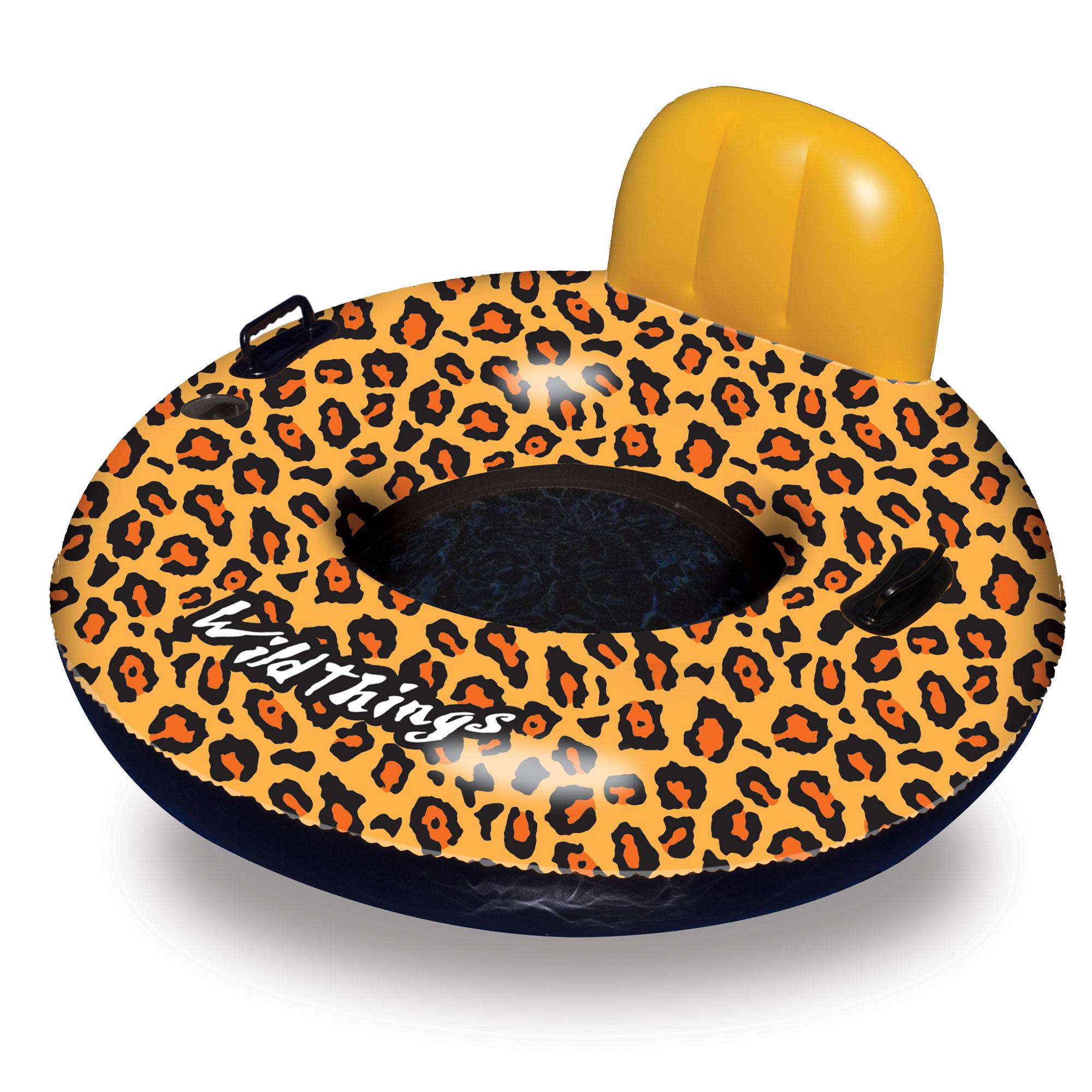 Swimline 90551 Inflatable Swimming Pool Wild Cheetah Print Float Raft (Open Box)