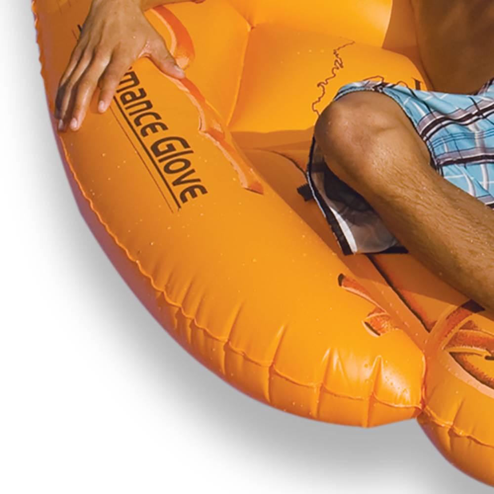 Swimline Giant Inflatable 62 Inch Baseball Glove Swimming Pool Float (Open Box)