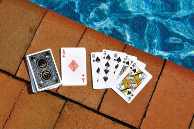 Swimline 91451 Swimming Pool Hot Tub Waterproof Plastic Deck of Playing Cards