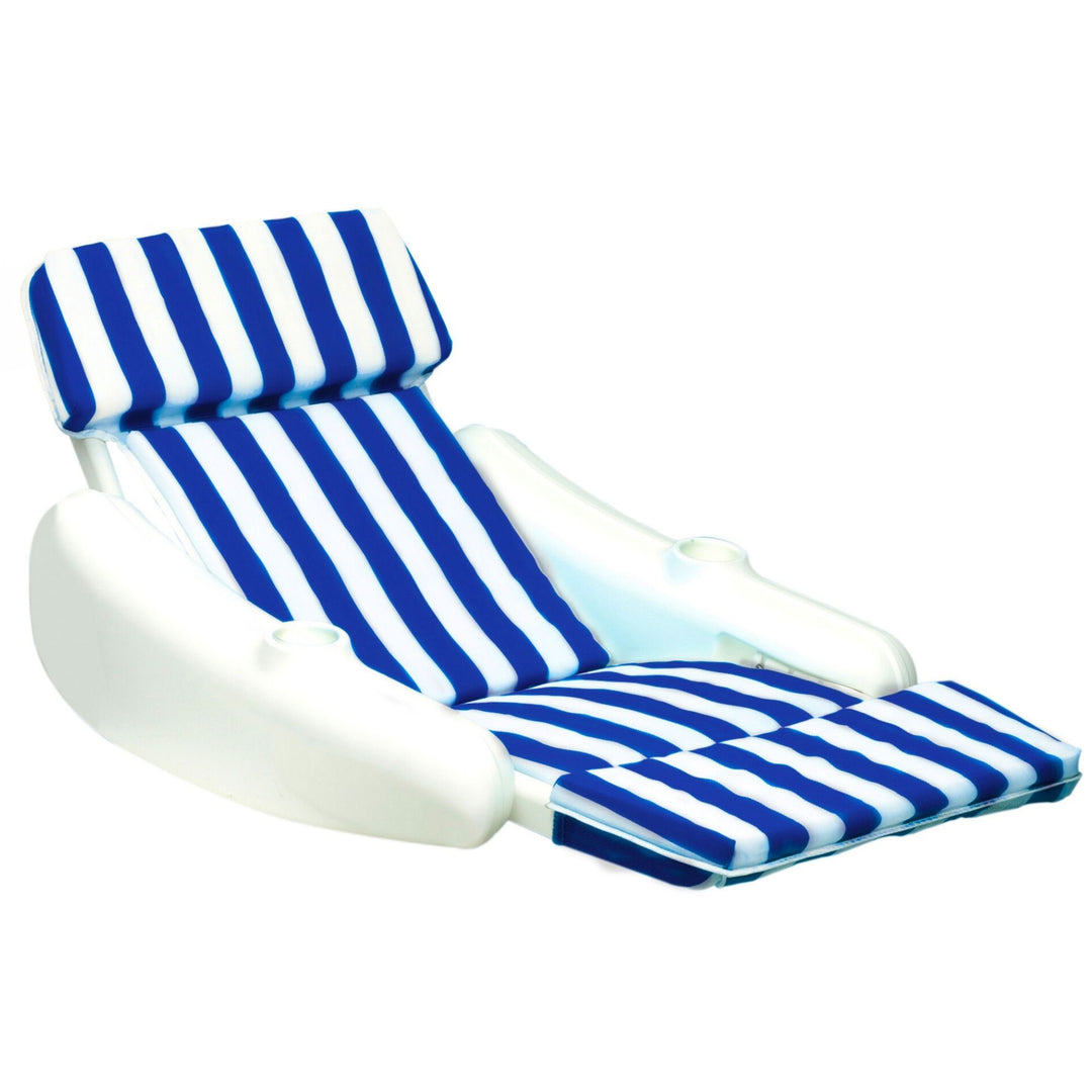 Swimline 10010 SunChaser Pool Padded Floating Luxury Chair Lounger (For Parts) - VMInnovations