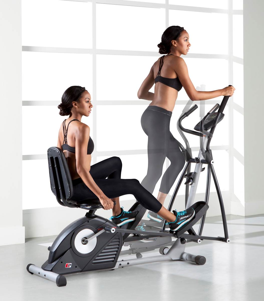 ProForm Hybrid Elliptical & Recumbent Bike Home Gym Trainer | PFEL03812