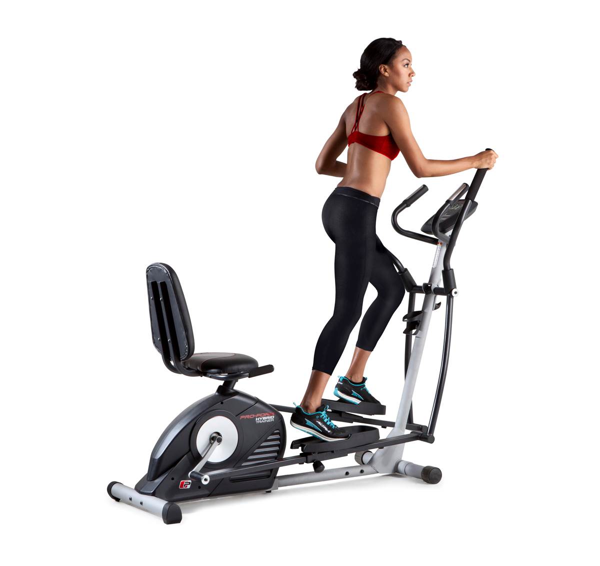 ProForm Hybrid Elliptical & Recumbent Bike Home Gym Trainer | PFEL03812