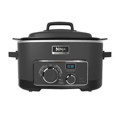 Ninja MC702 Multi Cooker 3-in-1 Cooking System 6 Quart 1200W w/ Pans (Open Box)