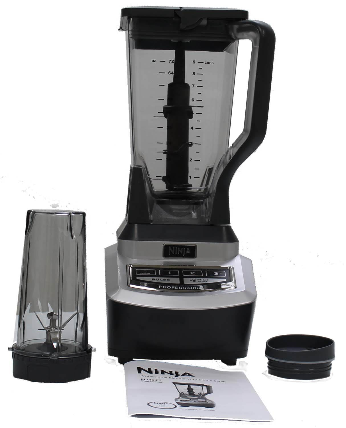 Ninja 1100W Professional Blender w/Single Serve BL740REF (Refurbished)(Open Box)
