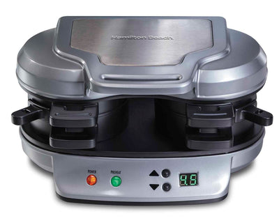 Hamilton Beach 25490 Dual Breakfast Sandwich Maker Kitchen Countertop (Open Box)