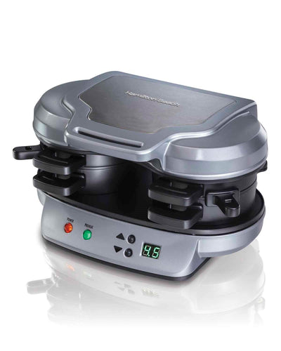 Hamilton Beach 25490 Dual Breakfast Sandwich Maker Kitchen Countertop (Open Box)