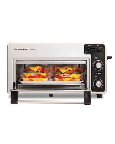 Hamilton Beach 22720 Toastation Toaster Oven Wide Toaster Combo Black (Open Box)