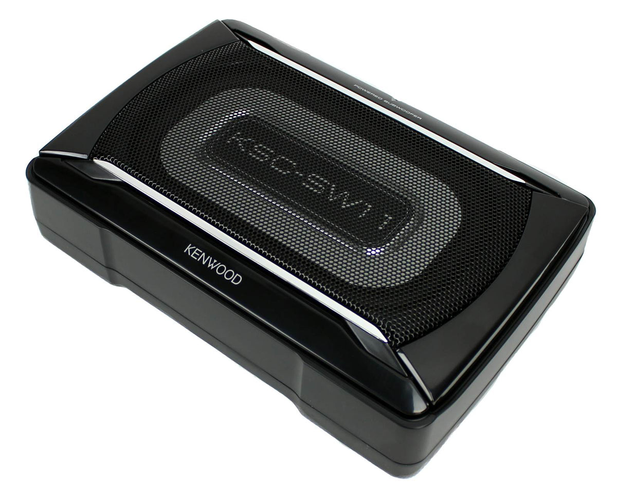 Kenwood 8-1/4x5-1/8" 150W Low-Profile Amplified Car Subwoofer Enclosure (Used)