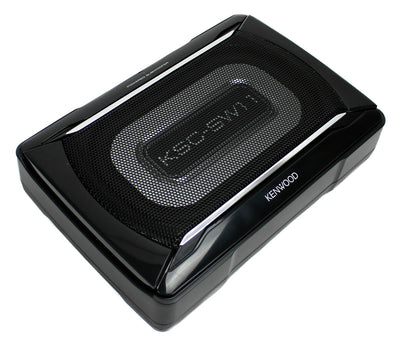 Kenwood KSC-SW11 8-1/4x5-1/8" 150W Low-Profile Amplified Car Subwoofer(Open Box)