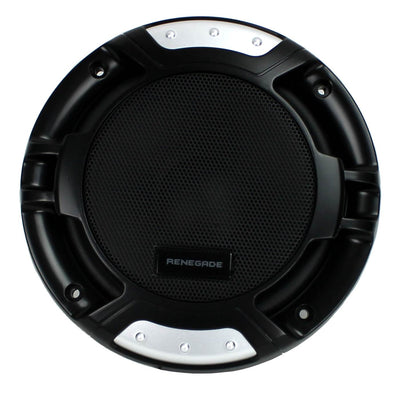 Renegade RX6.2C 6.5" 200W 2 Way Car Components + 2) 6x9" 300W 3-Way Car Speakers