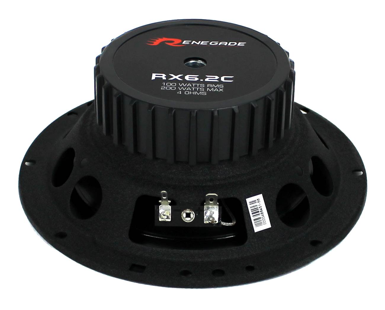 Renegade RX6.2C 6.5" 200W 2 Way Car Components + 2) 6x9" 300W 3-Way Car Speakers