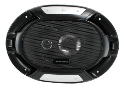 Renegade RX6.2C 6.5" 200W 2 Way Car Components + 2) 6x9" 300W 3-Way Car Speakers