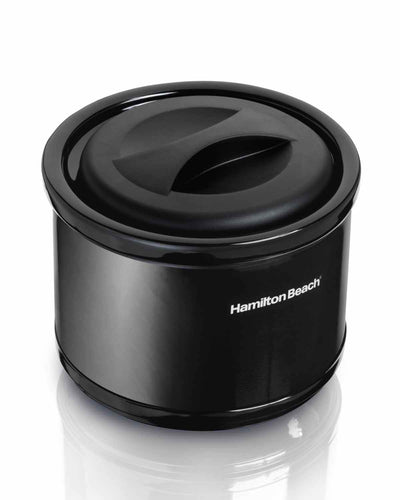 NEW Hamilton Beach 33250 5 Qt. Portable Slow Cooker w/Bonus Party Dipper Warmer