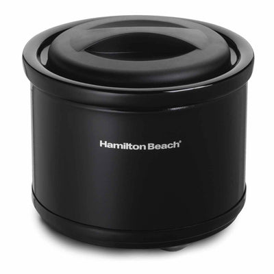 NEW Hamilton Beach 33250 5 Qt. Portable Slow Cooker w/Bonus Party Dipper Warmer
