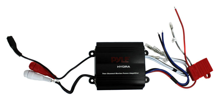 Pyle PLMRMP3B 800 Watt 4-Channel Waterproof Micro Marine Amplifier Amp Stereo - VMInnovations