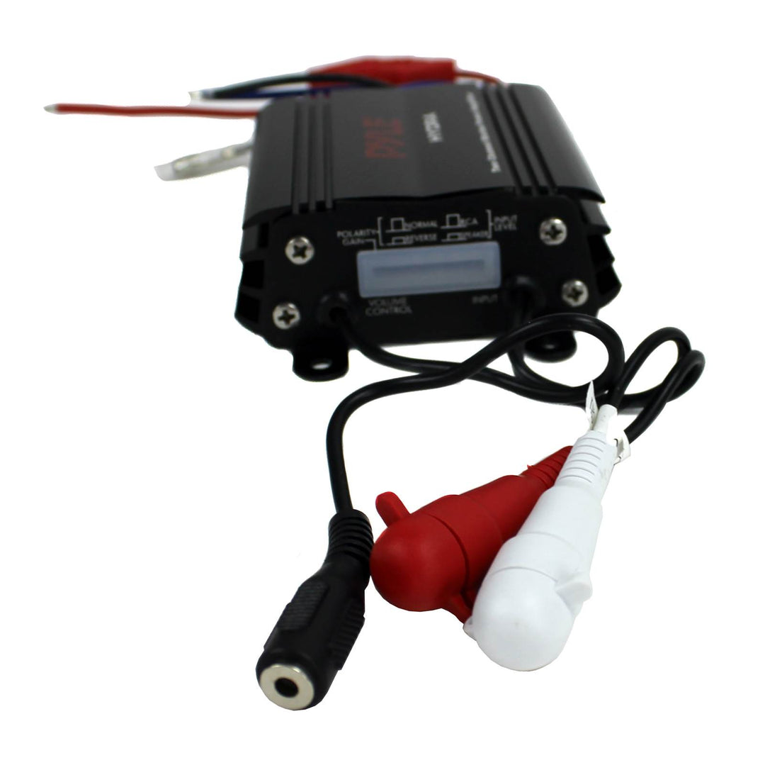 Pyle PLMRMP3B 800 Watt 4-Channel Waterproof Micro Marine Amplifier Amp Stereo - VMInnovations