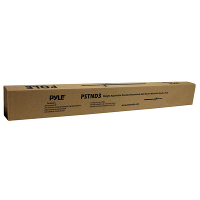 Pyle 58-Inch Adjustable Anodized Aluminum Speaker Mounted Speaker Pole | PSTND3