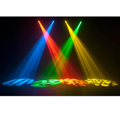 (2) NEW! AMERICAN DJ Inno Pocket Spot LED Mini Moving Head 12W DMX Effect Lights