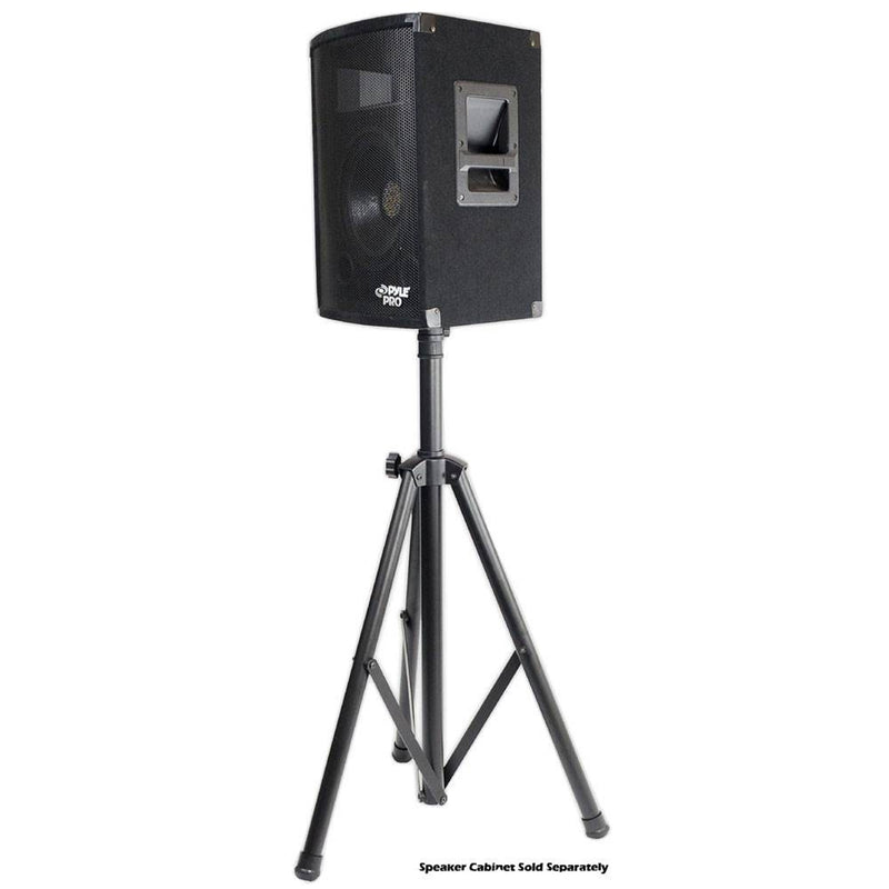 PylePro PSTND2 6 ft. Telescoping Tripod Speaker Subwoofer DJ Stand Pole (2 Pack)