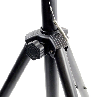PylePro PSTND2 6 ft. Telescoping Tripod Speaker Subwoofer DJ Stand Pole (2 Pack)