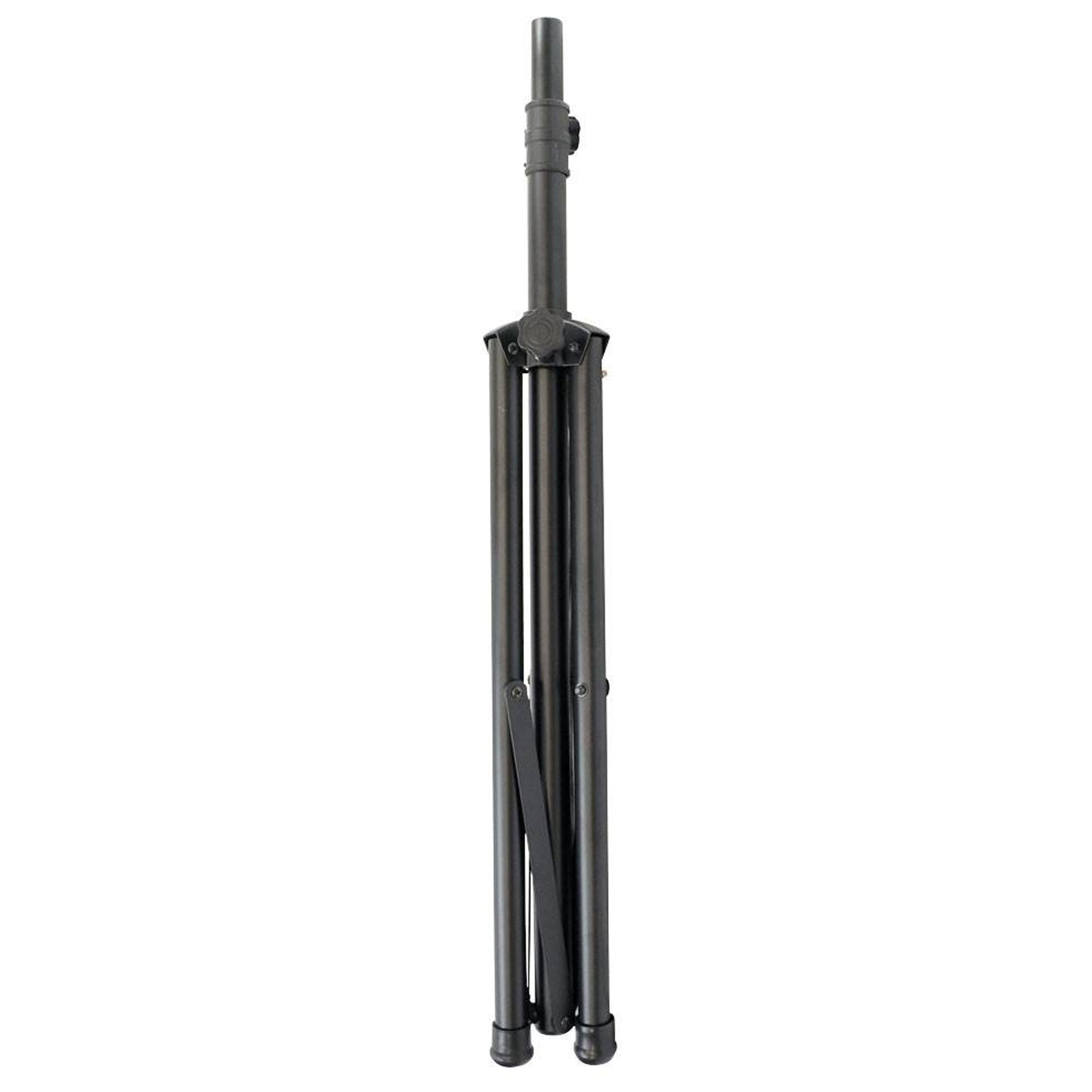 PylePro PSTND2 6 ft. Telescoping Tripod Speaker Subwoofer DJ Stand Pole (2 Pack)