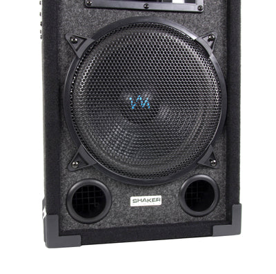 NEW VM Audio VAS310P 1200 Watt 3-Way 10" DJ Passive Loud Speakers + Tripod Stand