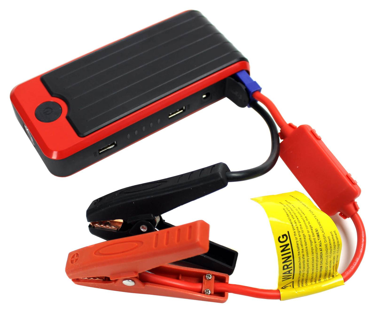 2) New PowerAll PBJS1200R Deluxe Portable Power Banks Car Jump Starter with Case