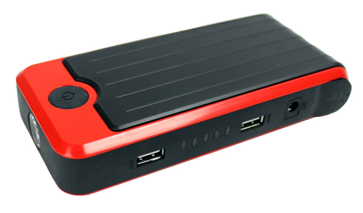 2) New PowerAll PBJS1200R Deluxe Portable Power Banks Car Jump Starter with Case
