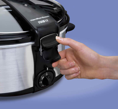 Hamilton Beach 7 & 4 Quart Two Appliance Slow Cooker Bundle | 33472 + 33141