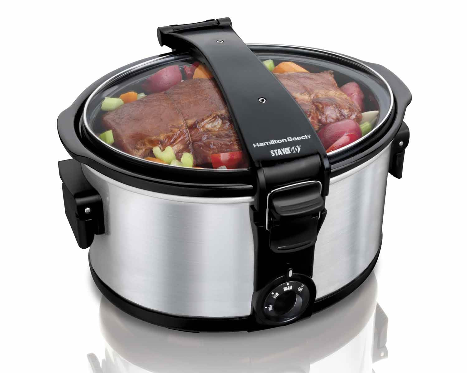 Hamilton Beach 7 & 4 Quart Two Appliance Slow Cooker Bundle | 33472 + 33141