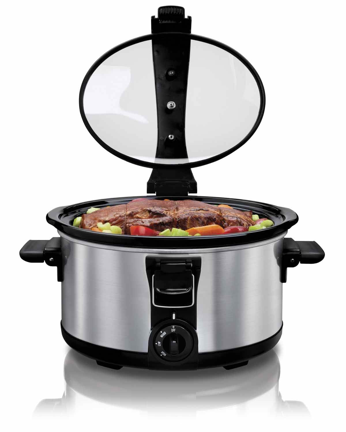 Hamilton Beach 7 & 4 Quart Two Appliance Slow Cooker Bundle | 33472 + 33141