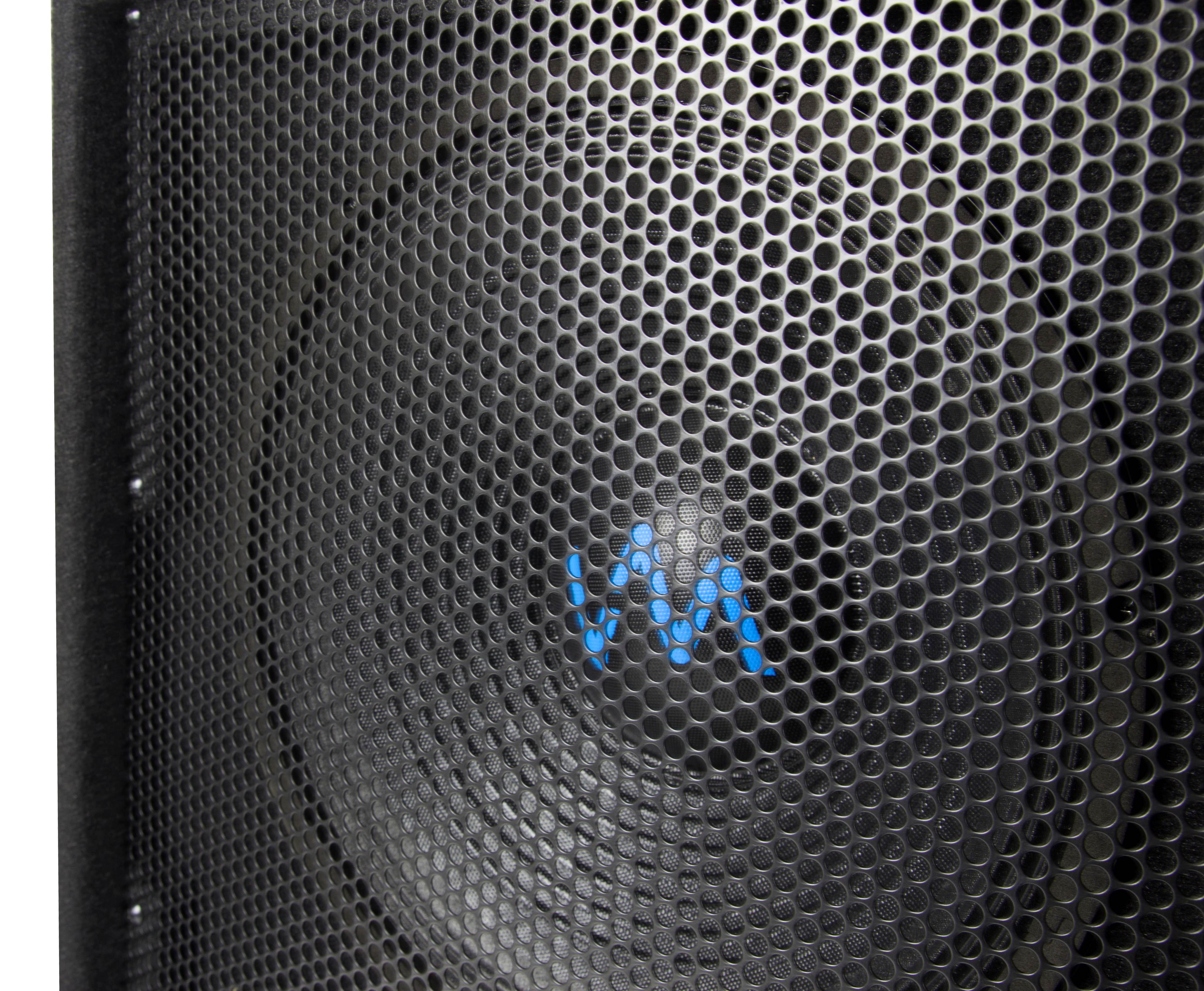 VM Audio VAS12SUB 12" 1000 Watt Passive DJ Subwoofers + Speaker Mounting Poles
