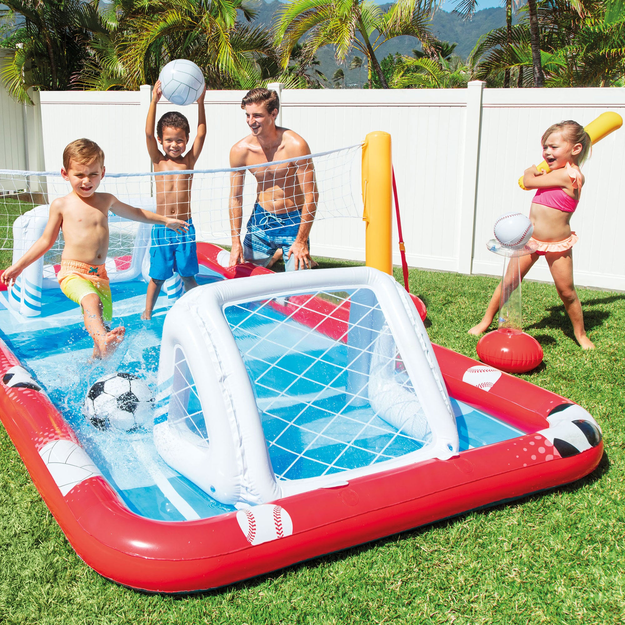 Action Sports Inflatable Water Filled Play Center(Open Box) - VMInnovations