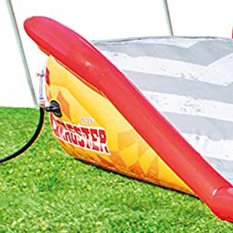 Intex 57167EP 221 Inch Inflatable Racing Fun Water Slide with 2 Surf Riders