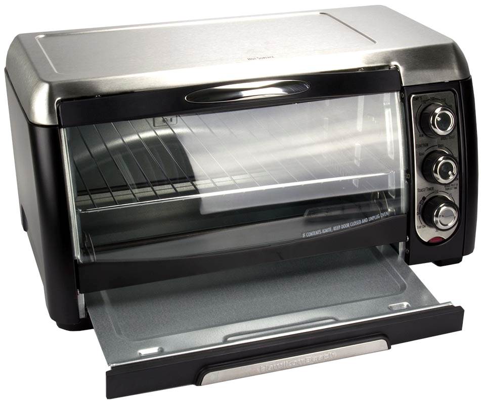 NEW Hamilton Beach 31331  Convection Counter Top 6 Slice Toaster Oven Stainless