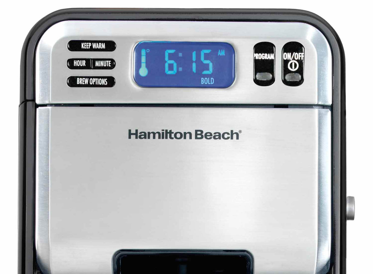 Hamilton Beach 46201 12-Cup Digital Coffeemaker Brewer & Toaster Oven Bundle