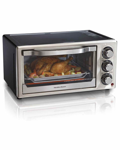 Hamilton Beach 31510 Stainless Steel Toaster Oven & 58149 Blender & Chopper Kit