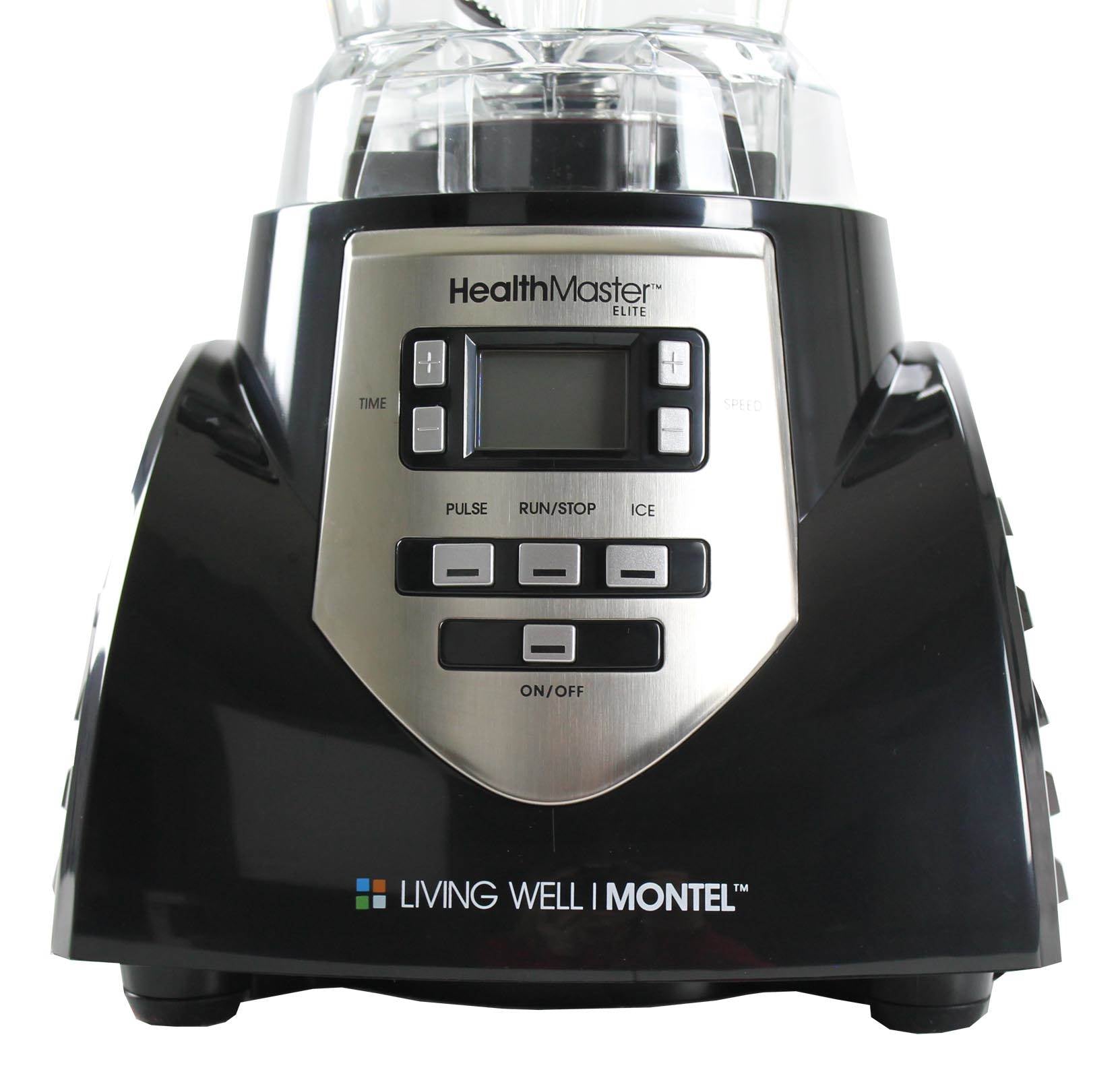 Montel Williams HealthMaster Elite 1200W Fruit & Vegetable Blender - Used