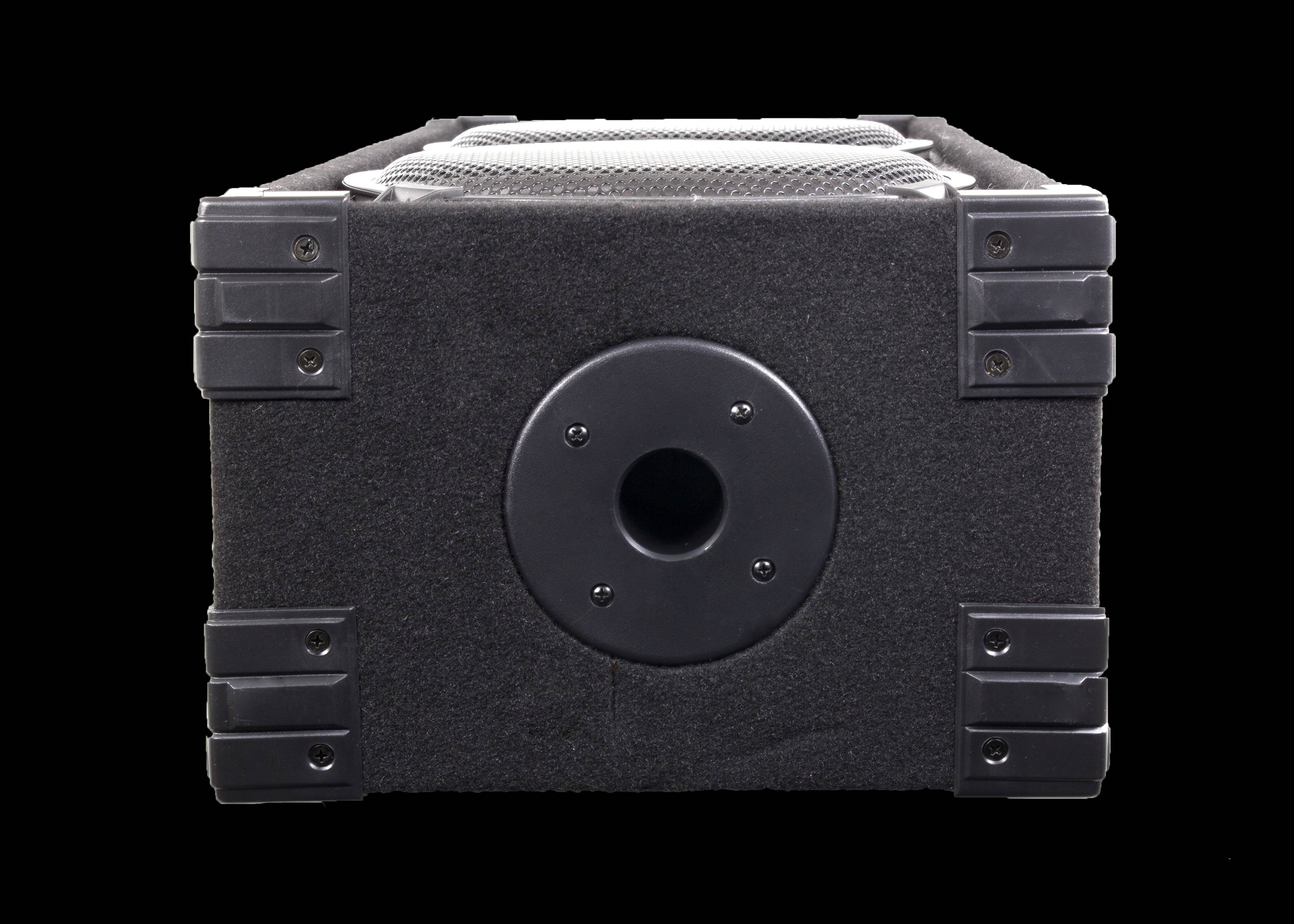 VM Audio VAS38P 8" 400W 3 Way DJ Passive Speaker + 12" DJ Subwoofer + Pole