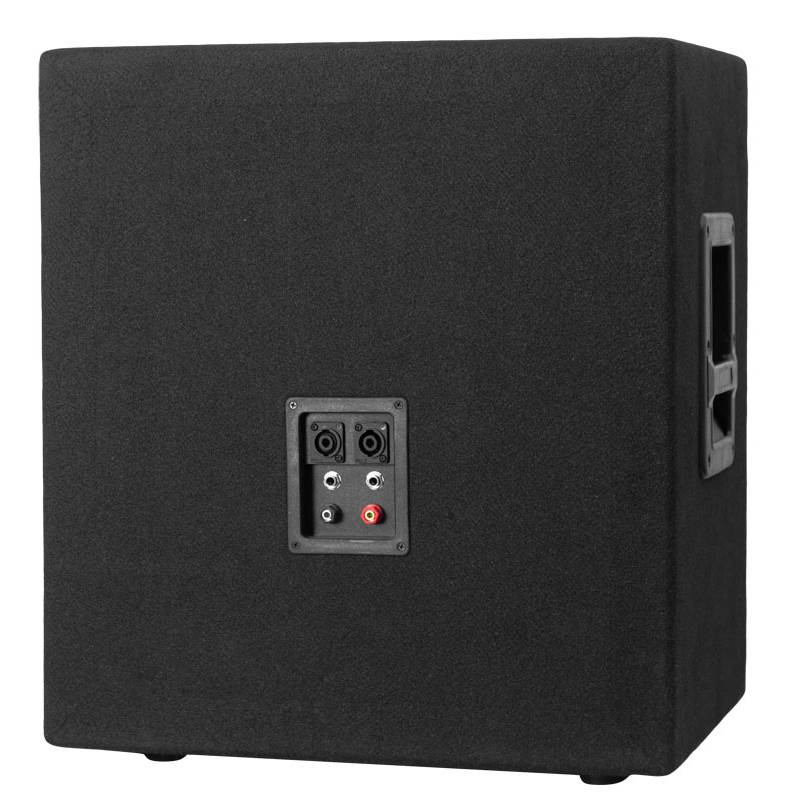VM Audio VAS38P 8" 400W 3 Way DJ Passive Speaker + 12" DJ Subwoofer + Pole