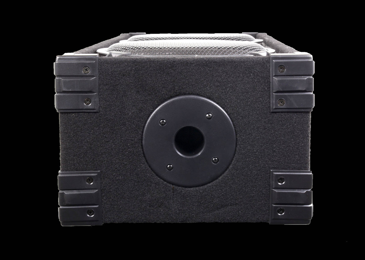 VM Audio VAS38P 8" 400W 3 Way DJ Passive Speaker + 12" DJ Subwoofer + Pole
